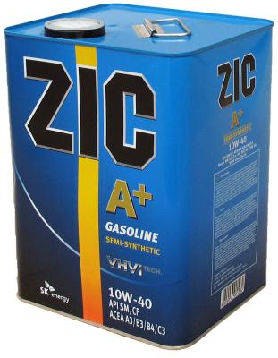 Моторное масло ZIC A+ 10W-40 6л